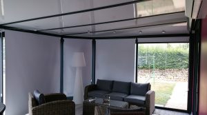 Stores à enroulements intérieurs avec toile solaire _ SARL BERGER